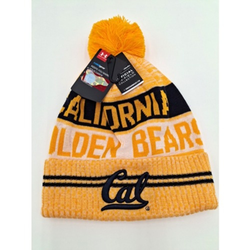 Under Armour California Golden Bears Winter Stocking Cap / Beanie, New